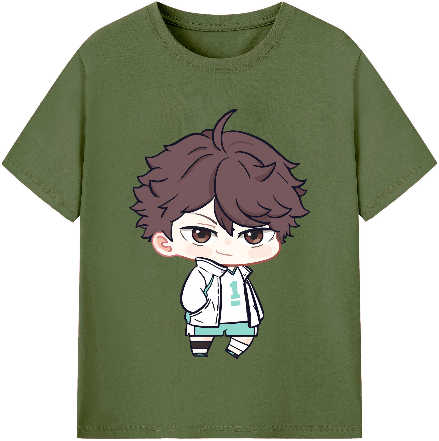 （画像用） ハイキュー!! Haikyu!! 綿100％半袖Tシャツ（フロントプリント）